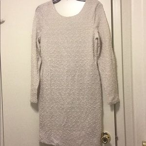 Jennifer Lopez Off-White Dress